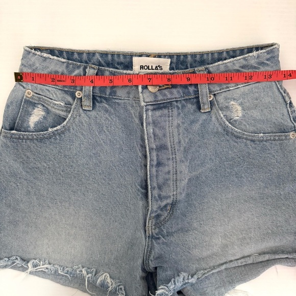 ROLLA'S Original Short High Rise Cutt off Size 26 - Picture 8 of 10